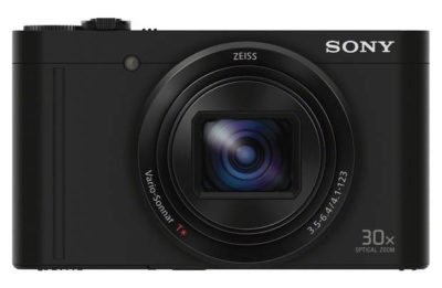 Sony WX500 Compact Camera with 30x Optical Zoom - Black
